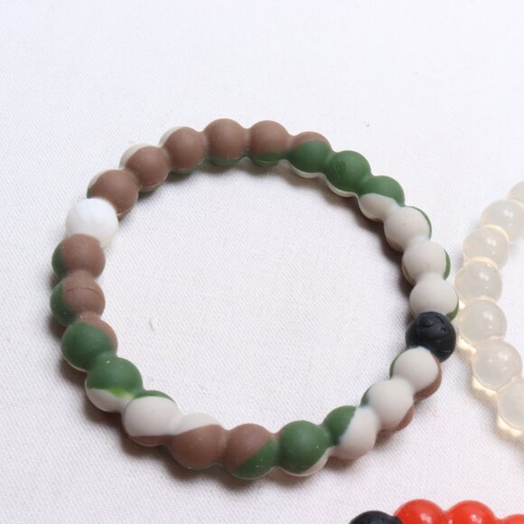 Lot of 5 Different Lokai Silicone Bracelets - Picture 2 of 6